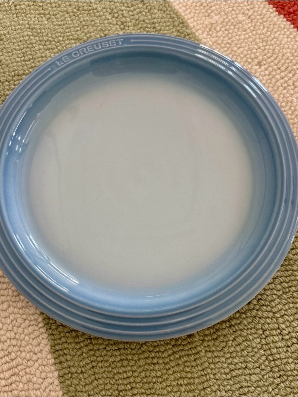 Le Creuset Coastal Blue 23cm Round Plate